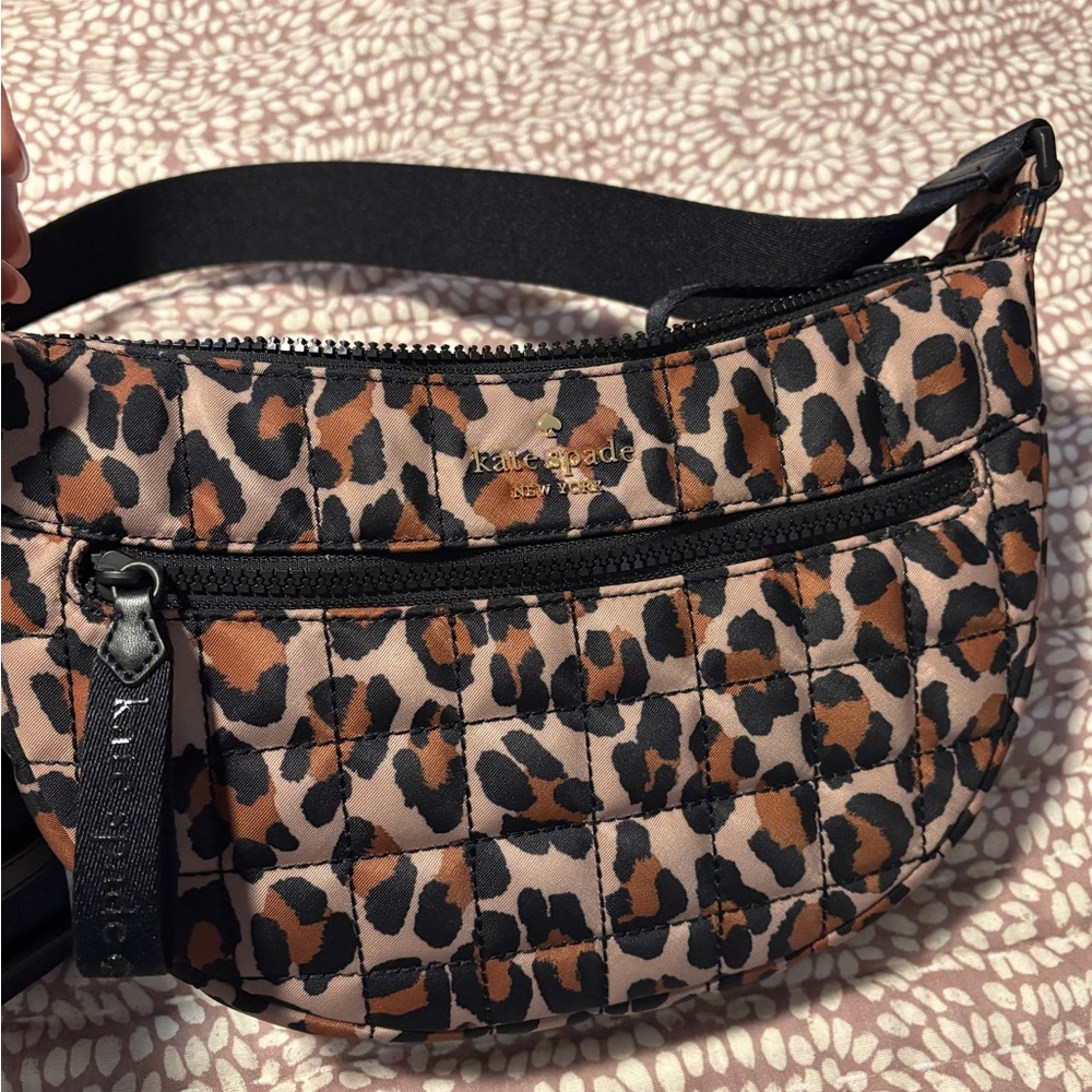 Kate Spade Quilted Leopard Bag